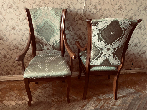 Кресло Линет ткань tenerife silver / бежевый фото покупателя 9